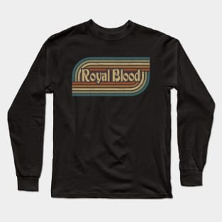 Royal Blood Vintage Stripes Long Sleeve T-Shirt